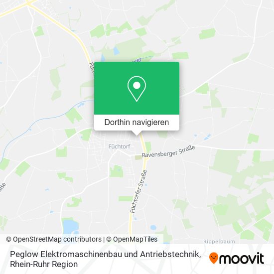 Peglow Elektromaschinenbau und Antriebstechnik Karte