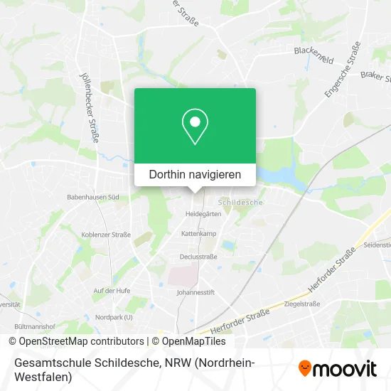 Gesamtschule Schildesche Karte