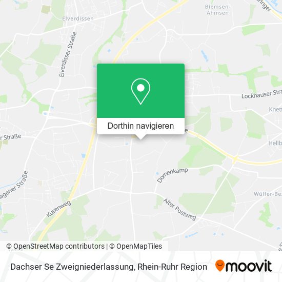 Dachser Se Zweigniederlassung Karte