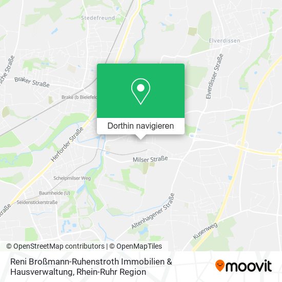 Reni Broßmann-Ruhenstroth Immobilien & Hausverwaltung Karte