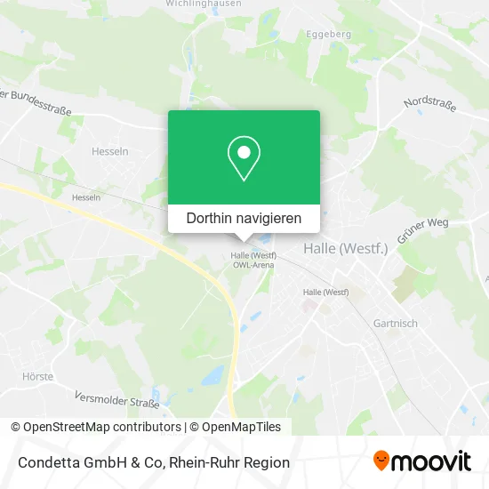 Condetta GmbH & Co Karte