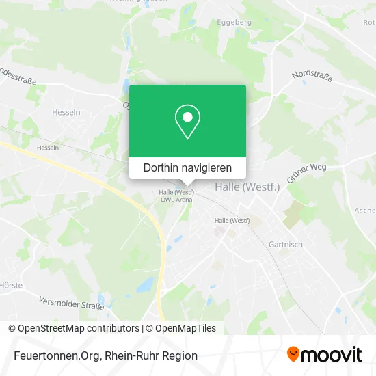 Feuertonnen.Org Karte