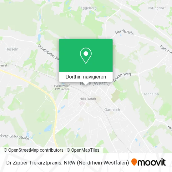 Dr Zipper Tierarztpraxis Karte