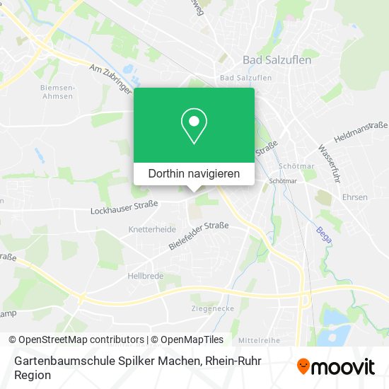 Gartenbaumschule Spilker Machen Karte