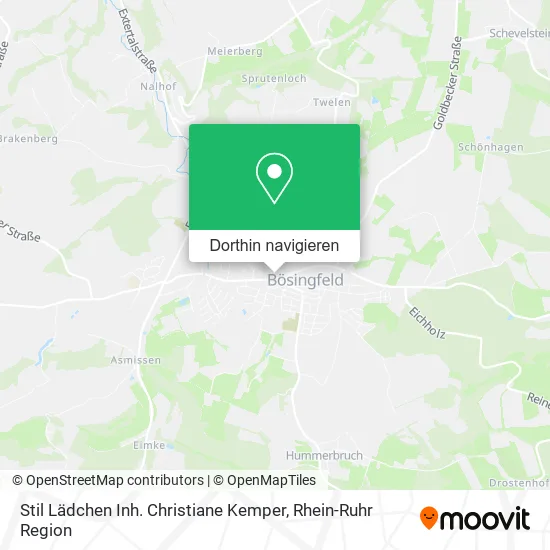 Stil Lädchen Inh. Christiane Kemper Karte