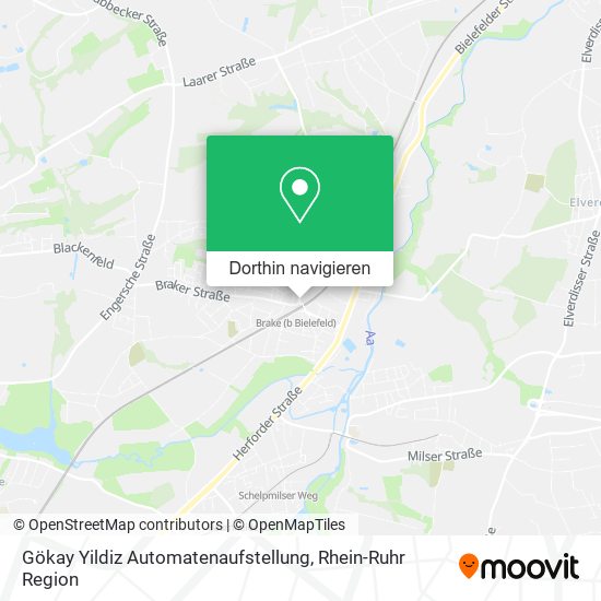 Gökay Yildiz Automatenaufstellung Karte