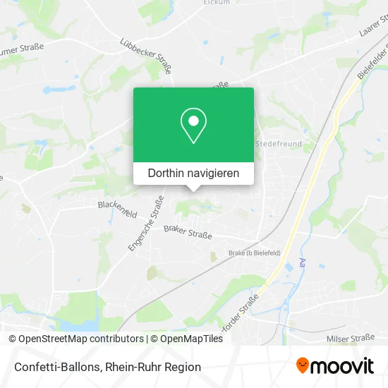 Confetti-Ballons Karte