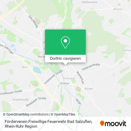 Förderverein Freiwillige Feuerwehr Bad Salzuflen Karte