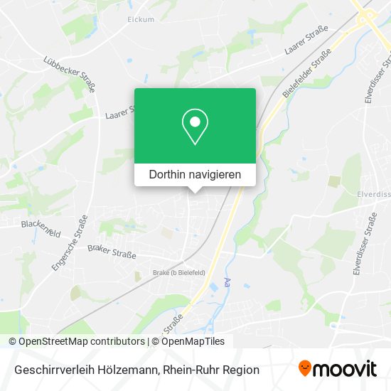 Geschirrverleih Hölzemann Karte