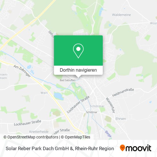 Solar Reber Park Dach GmbH & Karte