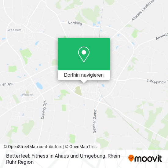 Betterfeel: Fitness in Ahaus und Umgebung Karte