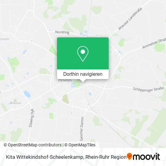 Kita Wittekindshof-Scheelenkamp Karte
