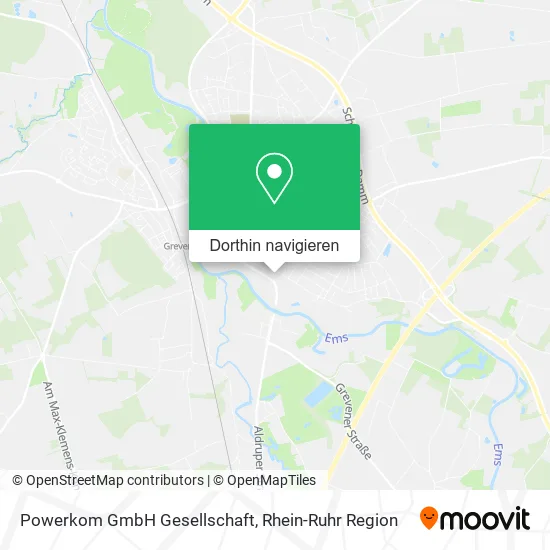 Powerkom GmbH Gesellschaft Karte