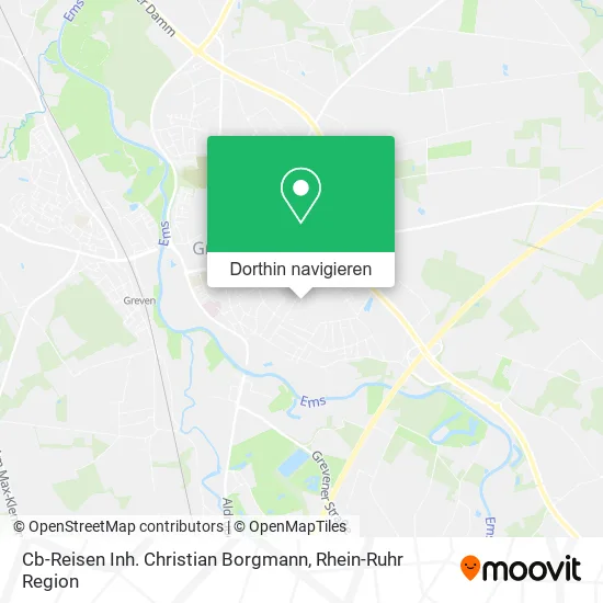 Cb-Reisen Inh. Christian Borgmann Karte