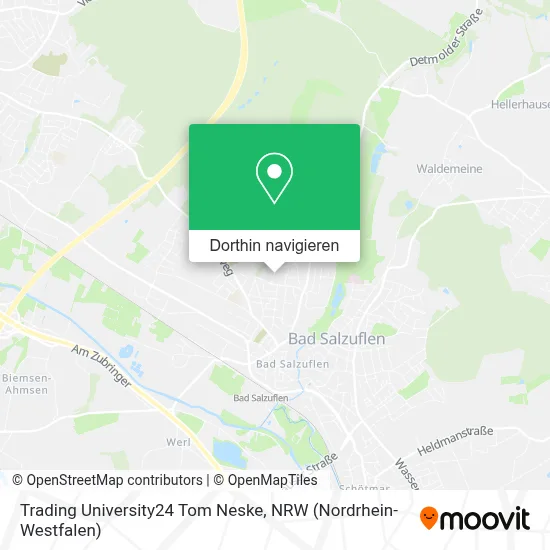 Trading University24 Tom Neske Karte