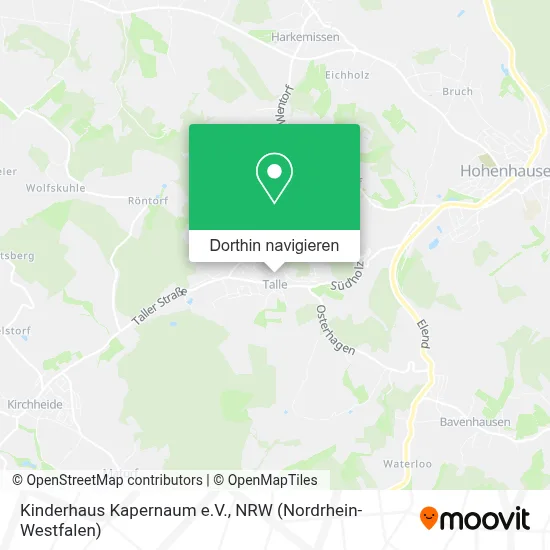 Kinderhaus Kapernaum e.V. Karte