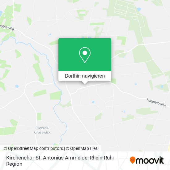 Kirchenchor St. Antonius Ammeloe Karte
