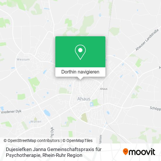 Dujesiefken Janna Gemeinschaftspraxis für Psychotherapie Karte