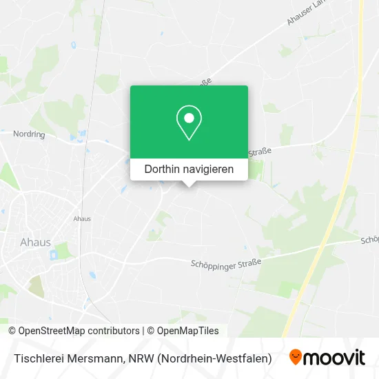 Tischlerei Mersmann Karte