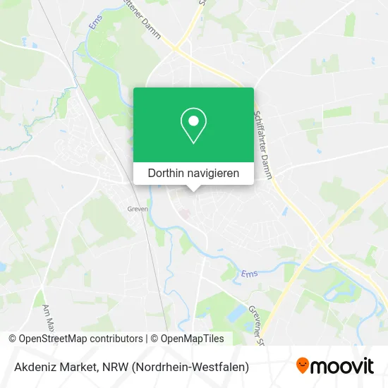 Akdeniz Market Karte