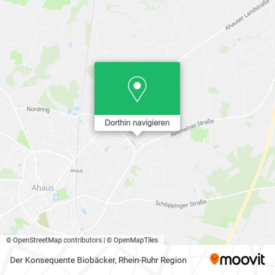 Der Konsequente Biobäcker Karte
