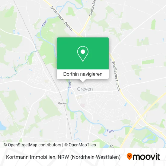 Kortmann Immobilien Karte