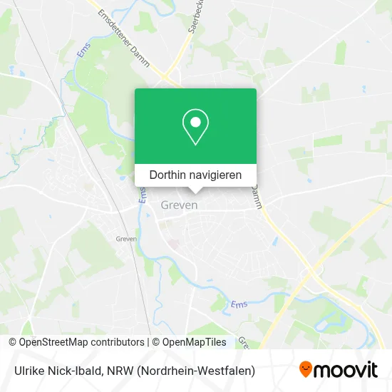 Ulrike Nick-Ibald Karte