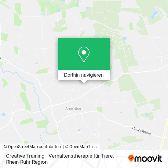 Creative Training - Verhaltenstherapie für Tiere Karte
