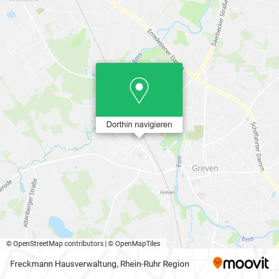 Freckmann Hausverwaltung Karte