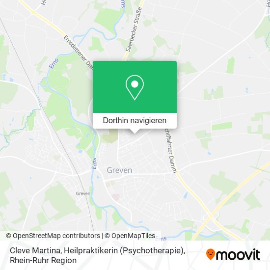 Cleve Martina, Heilpraktikerin (Psychotherapie) Karte