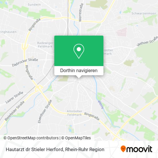 Hautarzt dr Stieler Herford Karte