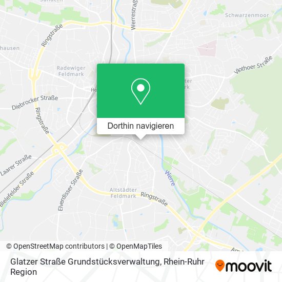Glatzer Straße Grundstücksverwaltung Karte
