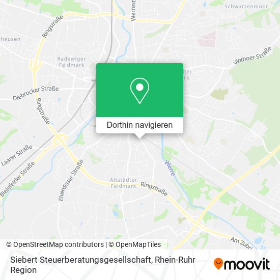 Siebert Steuerberatungsgesellschaft Karte