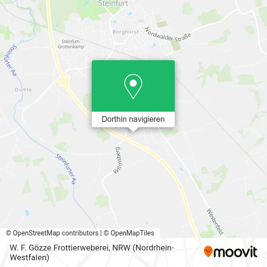 W. F. Gözze Frottierweberei Karte