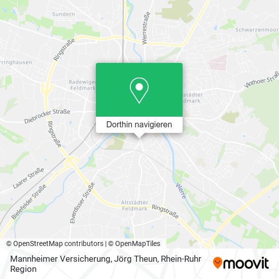 Mannheimer Versicherung, Jörg Theun Karte