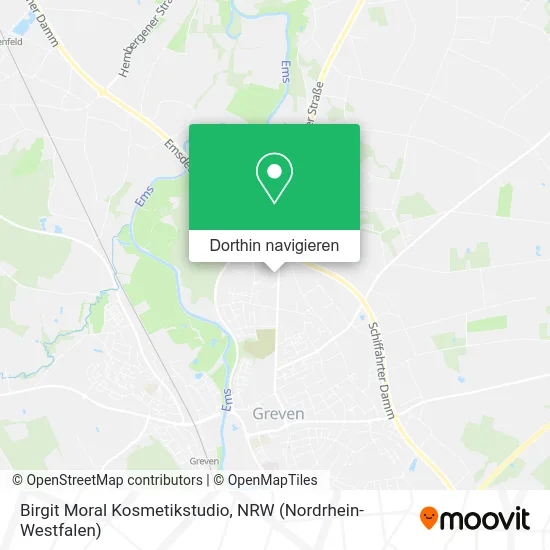 Birgit Moral Kosmetikstudio Karte