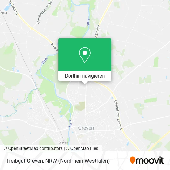 Treibgut Greven Karte