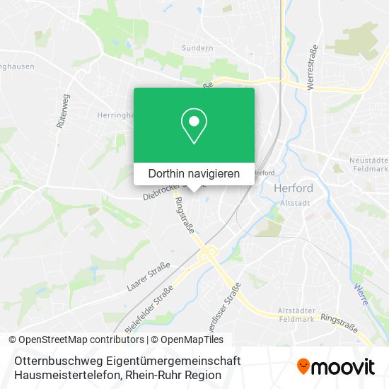 Otternbuschweg Eigentümergemeinschaft Hausmeistertelefon Karte