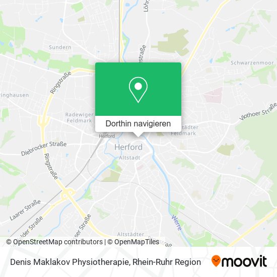 Denis Maklakov Physiotherapie Karte