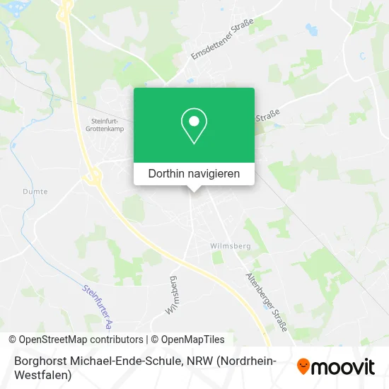 Borghorst Michael-Ende-Schule Karte