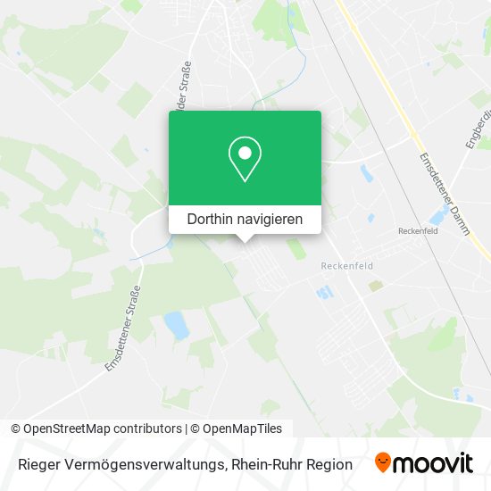 Rieger Vermögensverwaltungs Karte