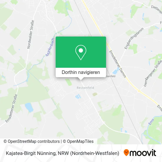 Kajatea-Birgit Nünning Karte