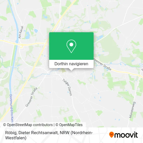 Röbig, Dieter Rechtsanwalt Karte