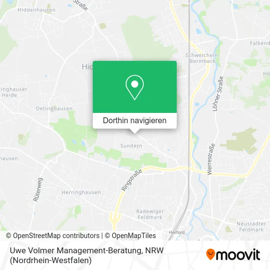 Uwe Volmer Management-Beratung Karte