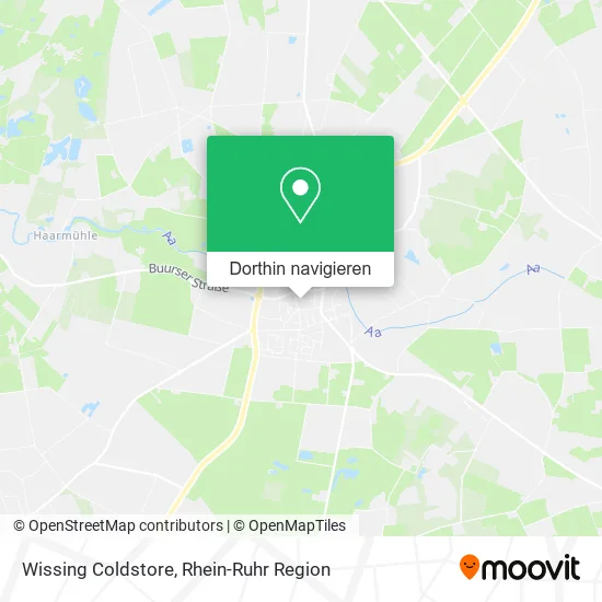 Wissing Coldstore Karte