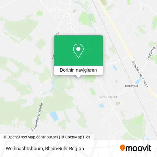 Weihnachtsbaum Karte