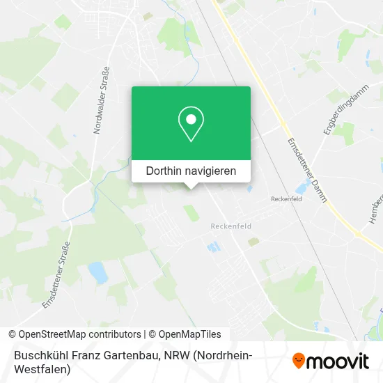 Buschkühl Franz Gartenbau Karte