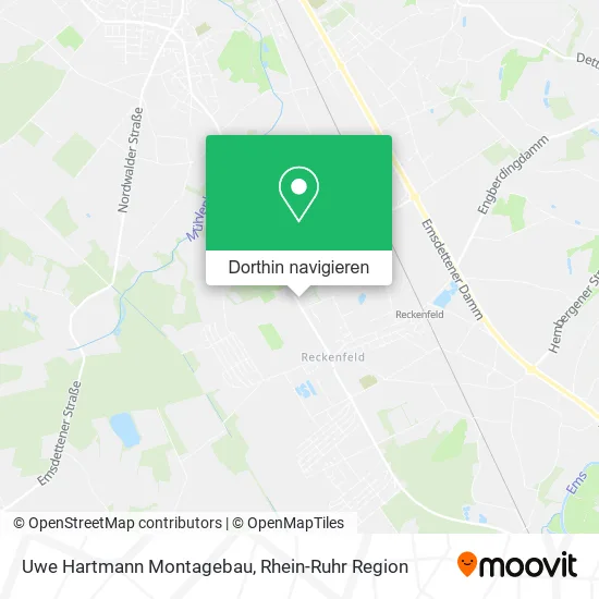 Uwe Hartmann Montagebau Karte