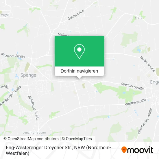 Eng-Westerenger Dreyener Str. Karte