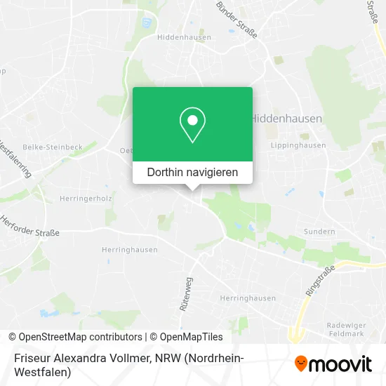 Friseur Alexandra Vollmer Karte